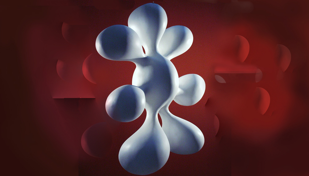 Sculpture Hanging Splat, 2003. Polyester/styrene/enamel. 5’ x 4’ x 6’ Sculpture Hanging Splat, 2003. Polyester/styrene/enamel. 5’ x 4’ x 6’